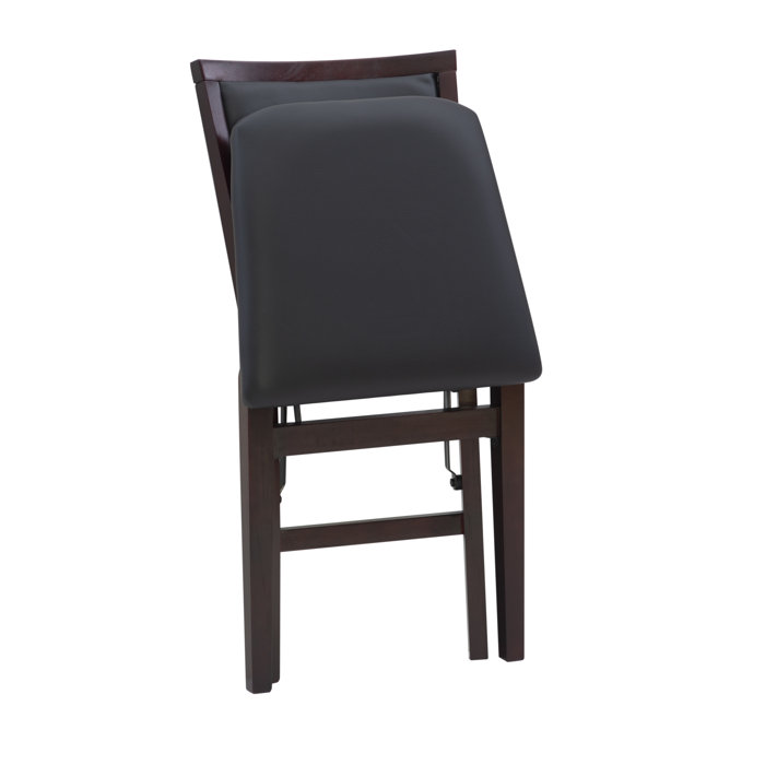 Red Barrel Studio® Busse Vinyl Padded Banquet Folding Chair Folding